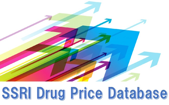 SSRI’s Drug Price Database